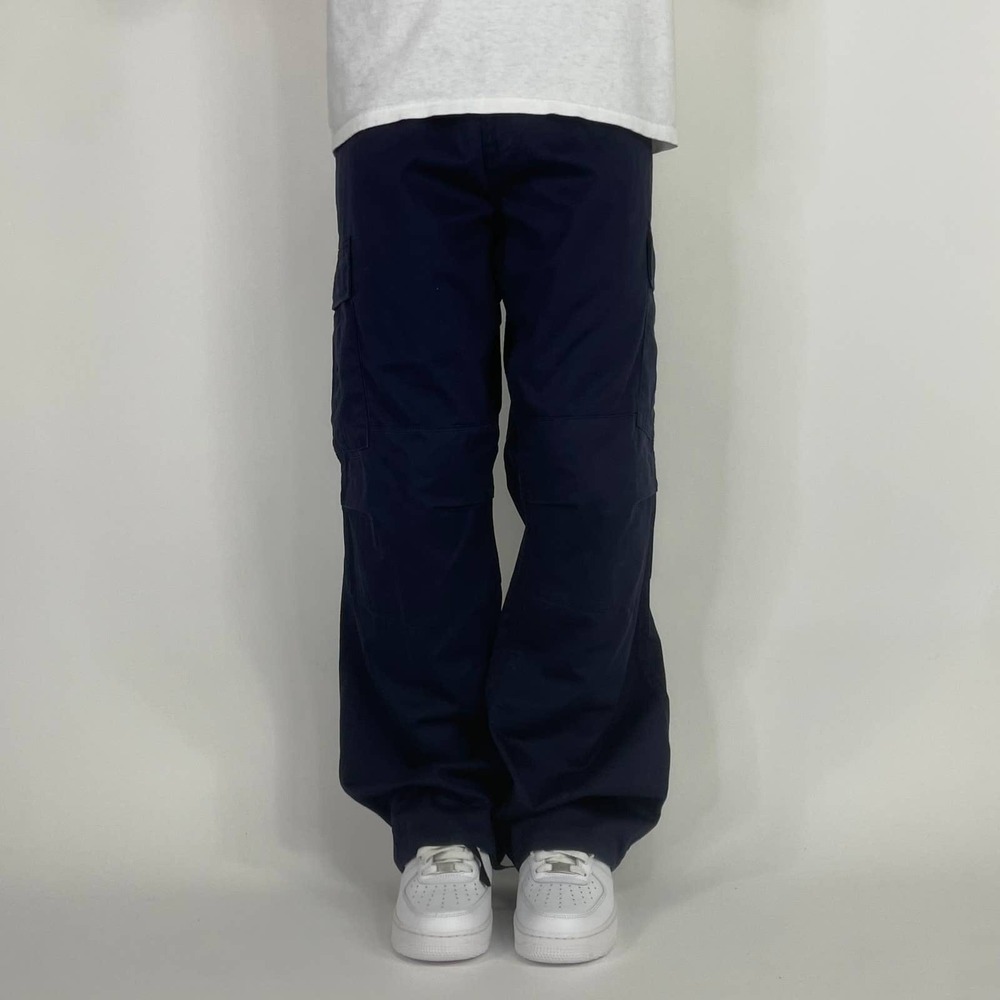 Super Sick Vintage Tactical Navy Blue Utility Cargo Pants